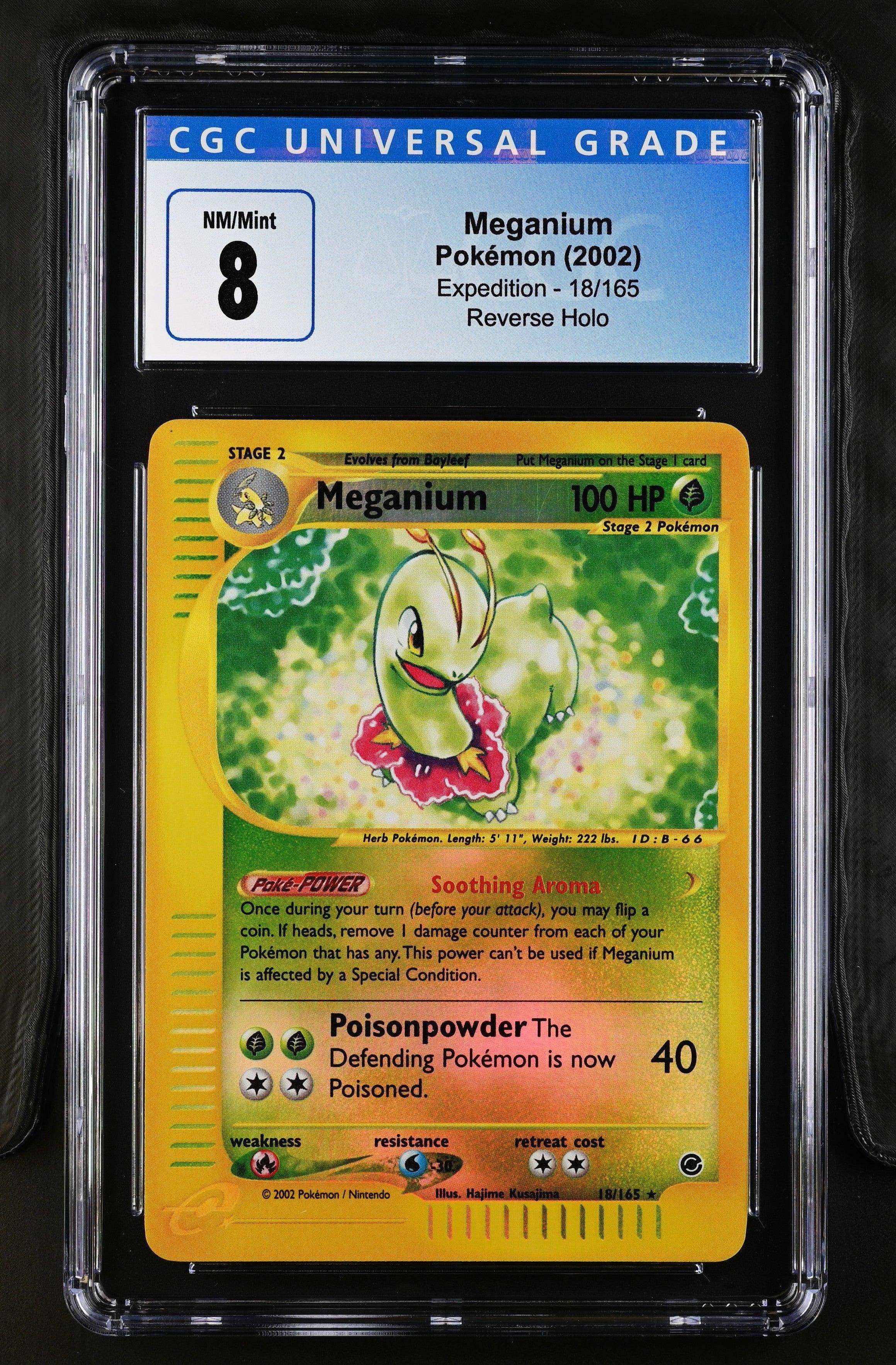 CGC 8 sold Meganium