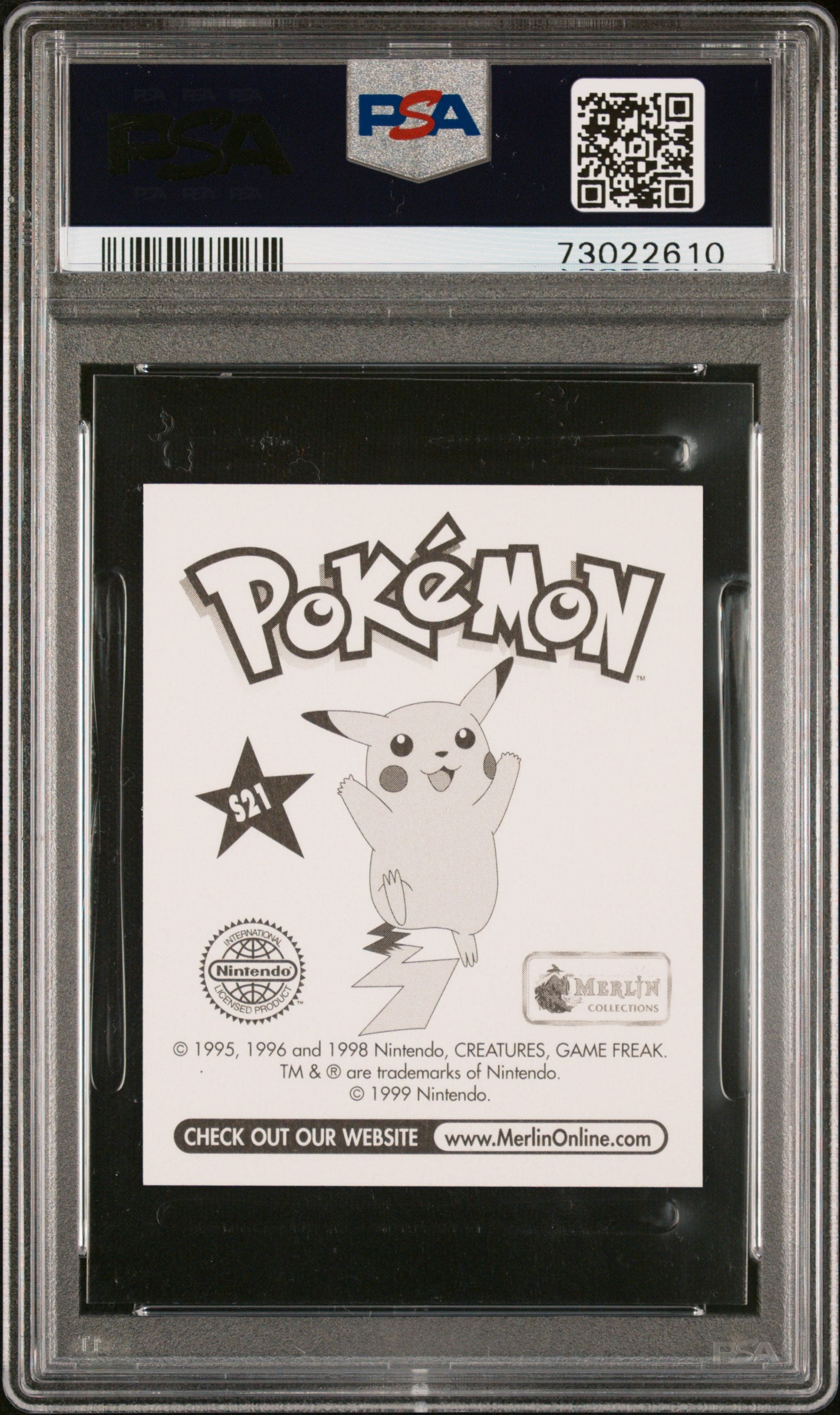 PokéMon TCG Eevee-Prism #S21 PSA 9