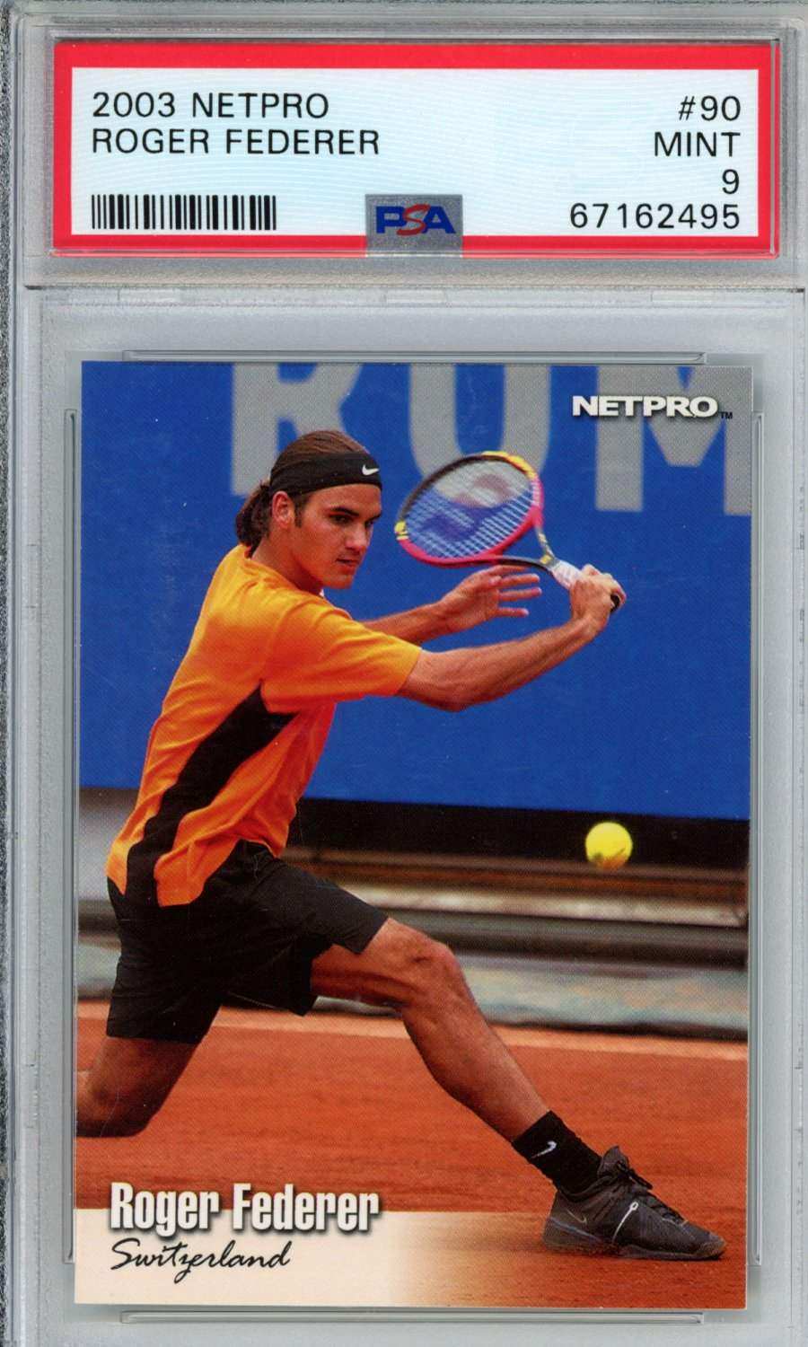 2003 Netpro Roger Federer #90 PSA 9