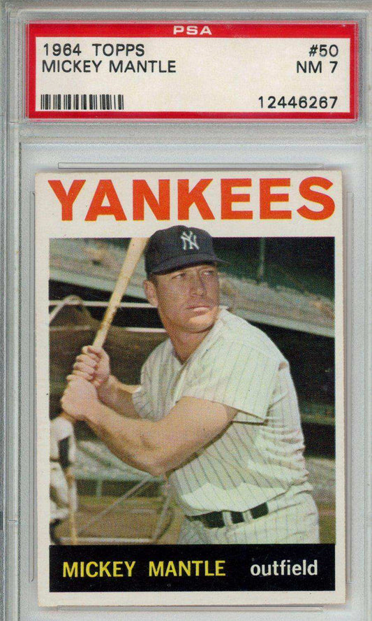 1964 Topps Mickey Mantle #50 PSA 7