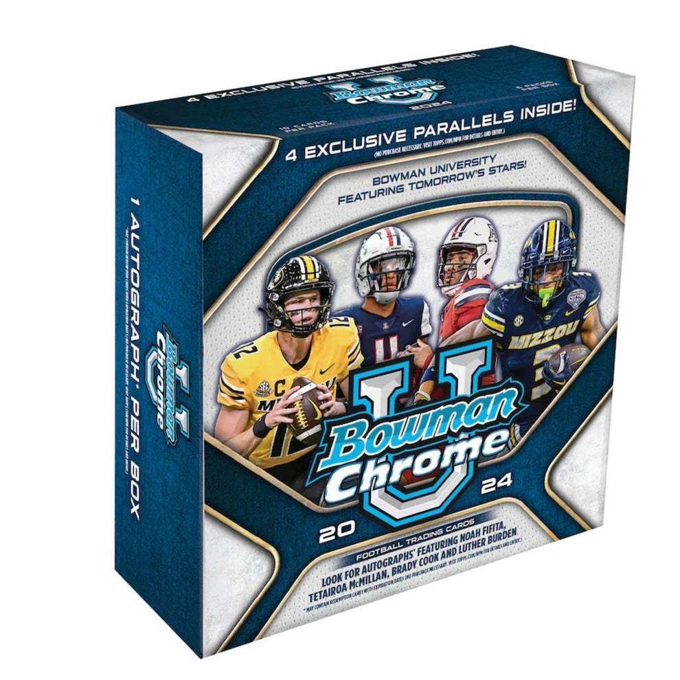 2024 Bowman University Chrome Football Mega Box