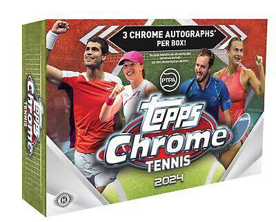 2024 Topps Chrome Tennis Breakers Delight Box