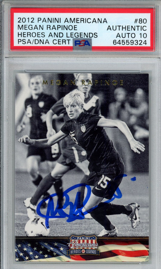 2012 AMERICANA MEGAN RAPINOE PSA AUTHENTIC/10 AUTO 64559324