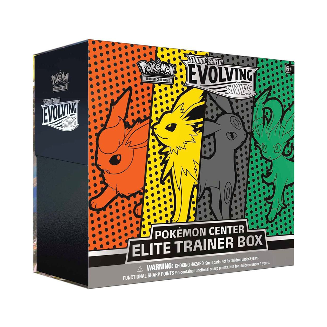 Evolving Skies Pokemon Center Elite Trainer Box