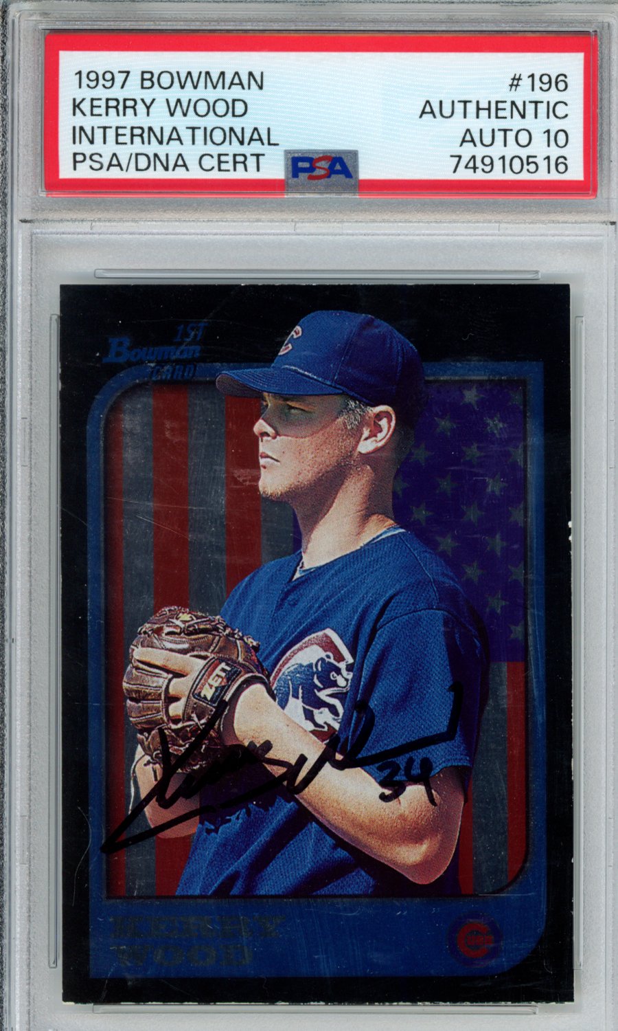 KERRY WOOD 1997 BOWMAN IP AUTO 74910516