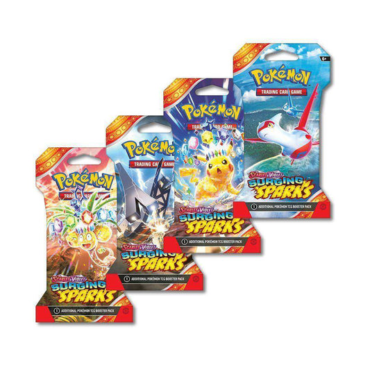 Surging Sparks Sleeved Booster Pack