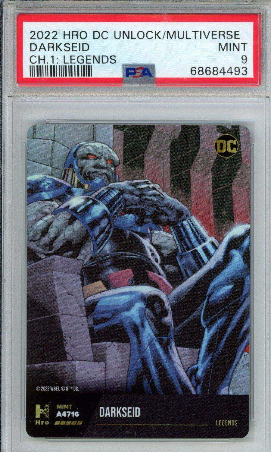 2022 Hro DC Unlock The Multiverse Chapter 1 Darkseid PSA 9