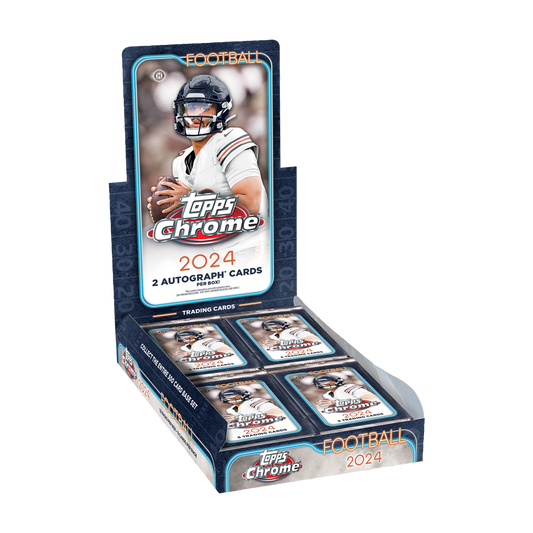 2024 Topps Chrome NFL Football Hobby Box