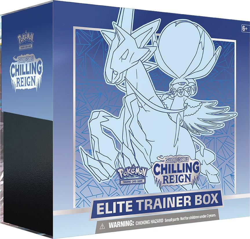 Chilling Reign Pokemon Center Elite Trainer Box