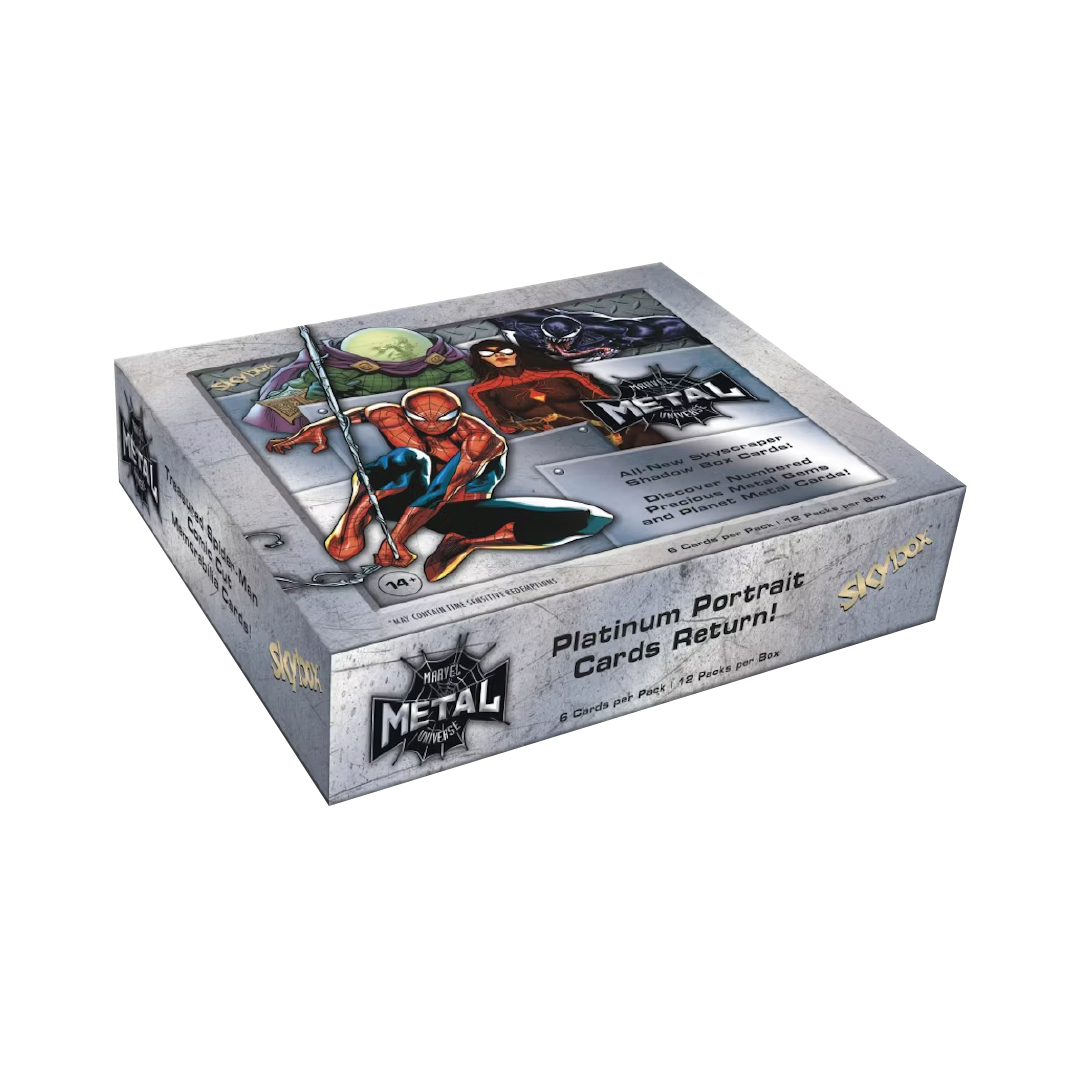 2021 Upper Deck Skybox Metal Marvel Spider-Man Universe Hobby Box