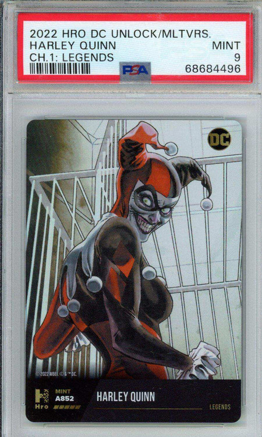 2022 Hro DC Unlock The Multiverse Chapter 1 Harley Quinn PSA 9