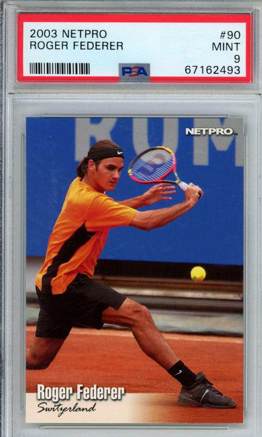 2003 Netpro Roger Federer #90 PSA 9