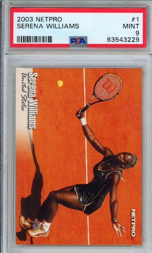 2003 Netpro Serena Williams #1 PSA 9