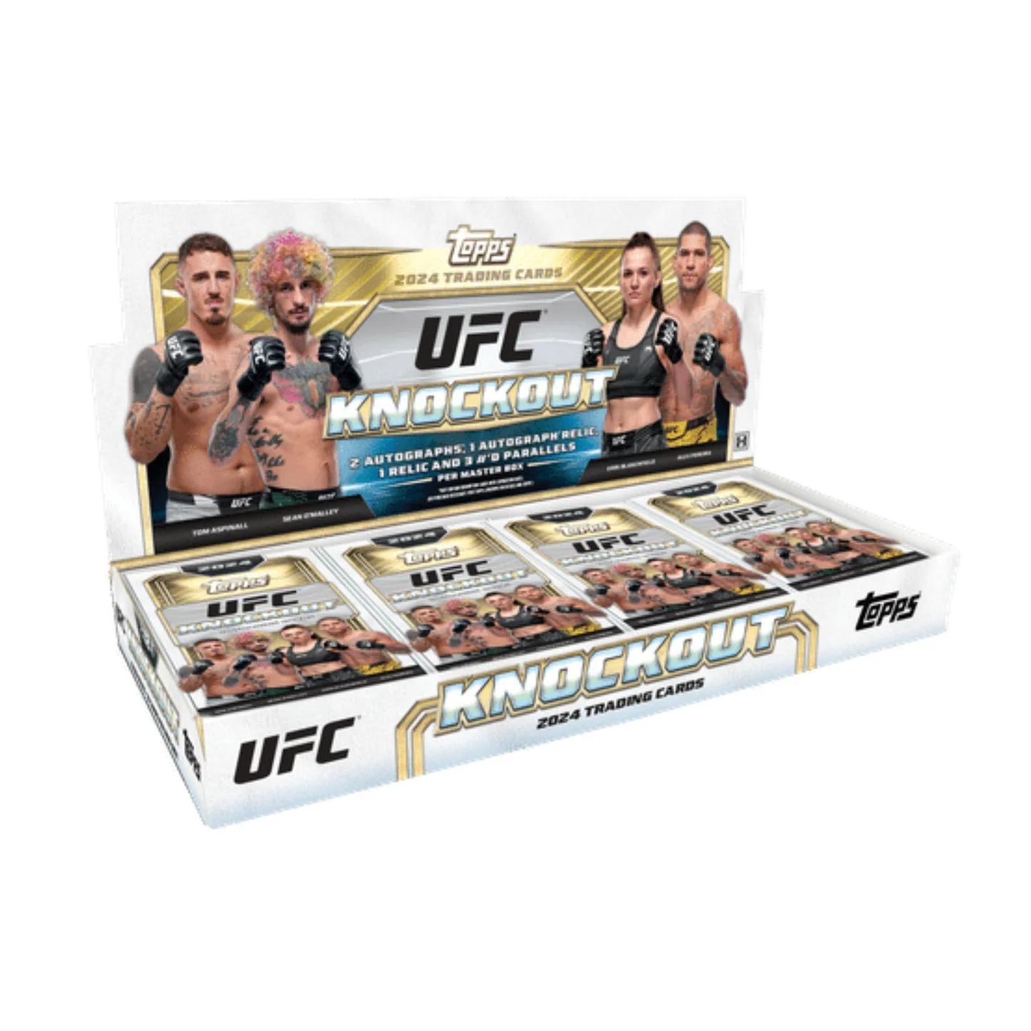 2024 Topps UFC Knockout Hobby Box CardsHQ