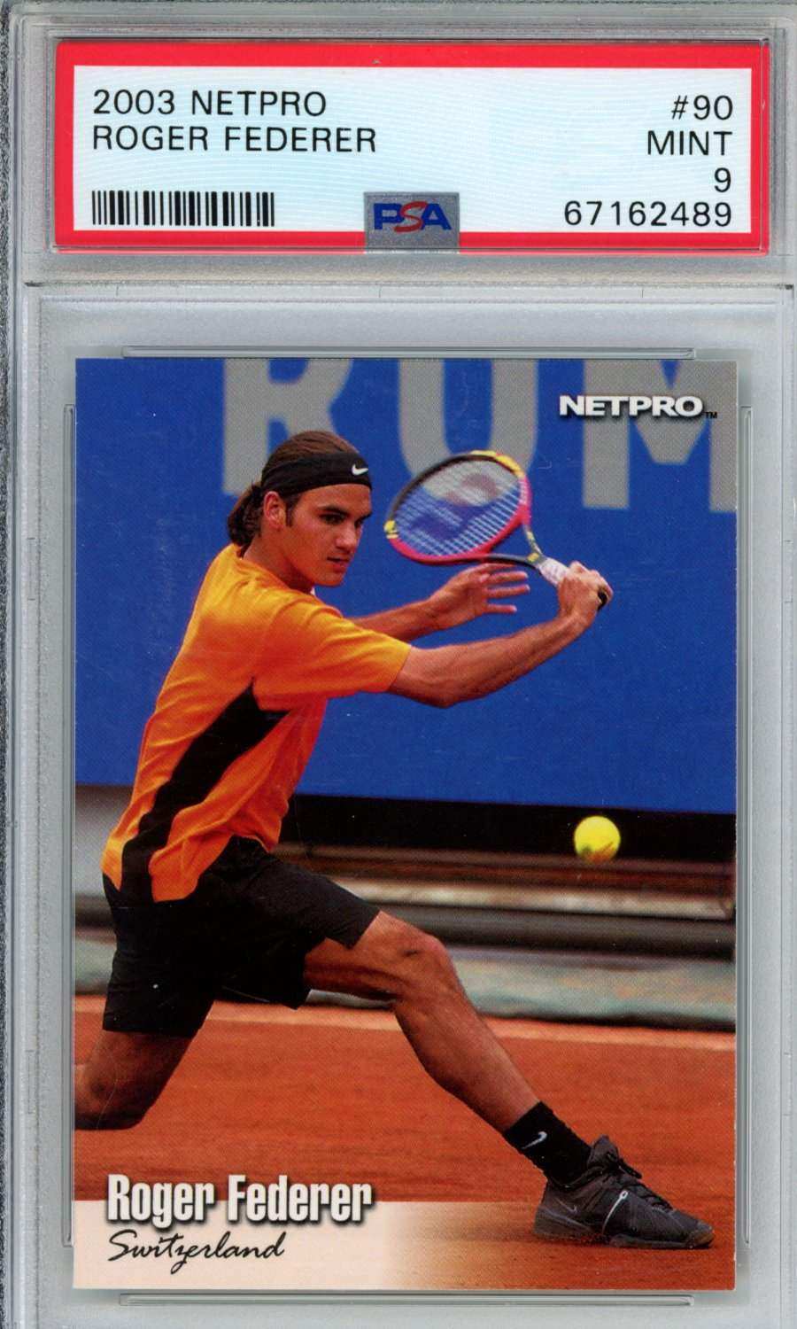 2003 Netpro Roger Federer #90 PSA 9