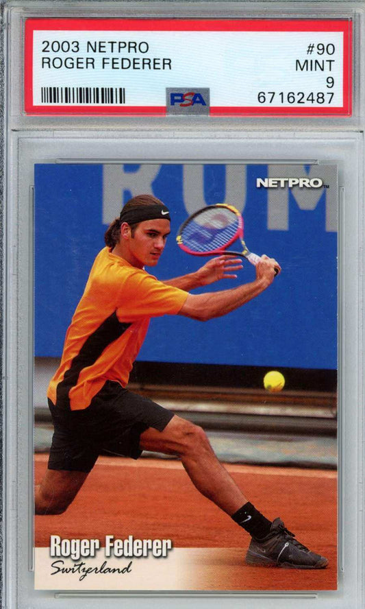 2003 Netpro Roger Federer #90 PSA 9