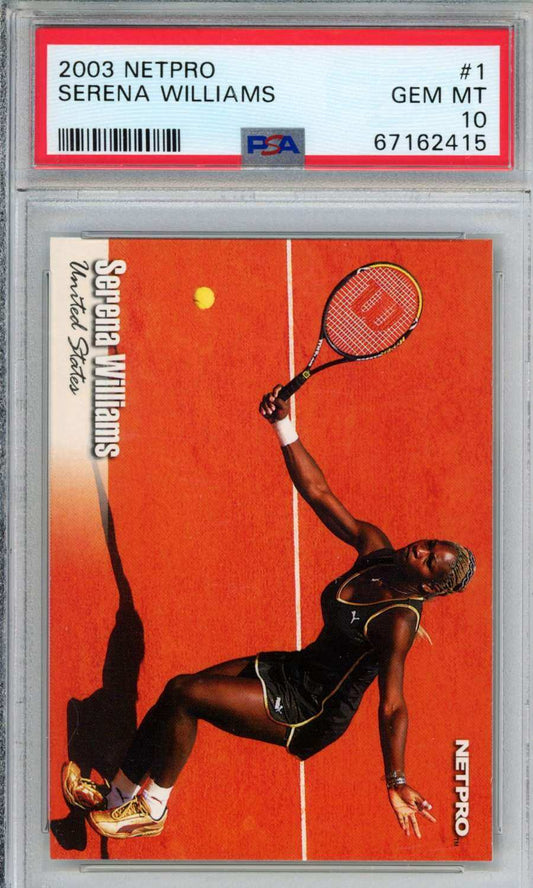 2003 Netpro Serena Williams #1 PSA 10