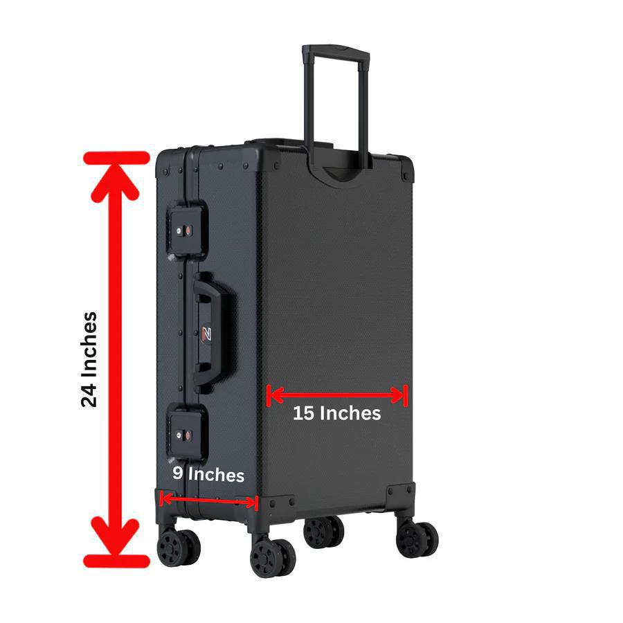 Zion Slab Case Titanium 4.5 (Carry-On) Suitcase