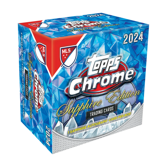 2024 Topps Chrome MLS Major League Soccer Sapphire Edition