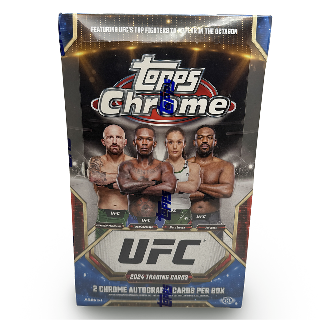 2024 Topps Chrome UFC Hobby Box CardsHQ