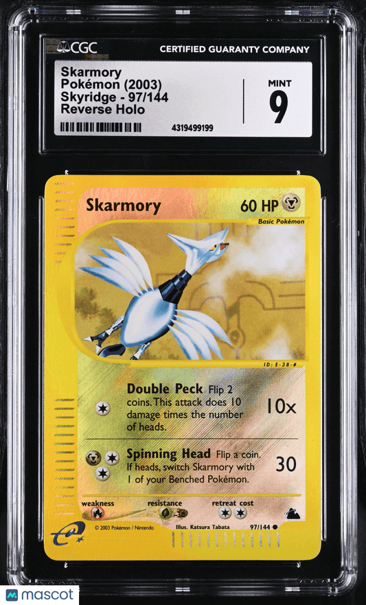 2003 Pokémon Skarmory #97/144 English CGC 9