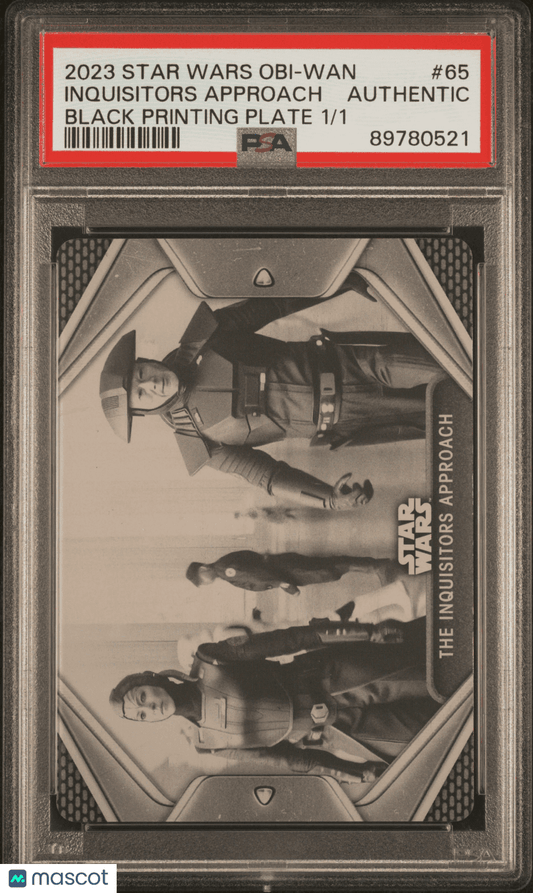 2023 Topps Star Wars Obi-Wan Kenobi Inquisitors Approach #65 PSA A