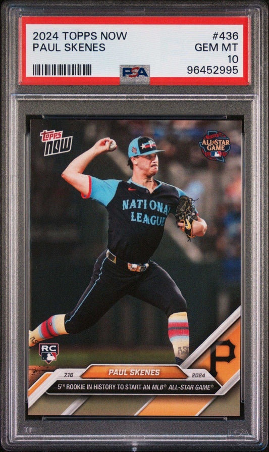 2024 Topps Now Paul Skenes #436 PSA 10