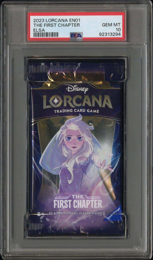 2023 Lorcana The First Chapter Pack The First Chapter Elsa PSA 10