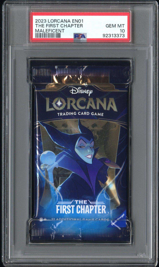 2023 Lorcana The First Chapter Pack The First Chapter Maleficent PSA 10