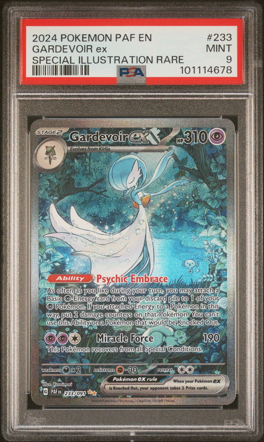 PokéMon TCG Gardevoir EX #233 Special Illustration Rare PSA 9