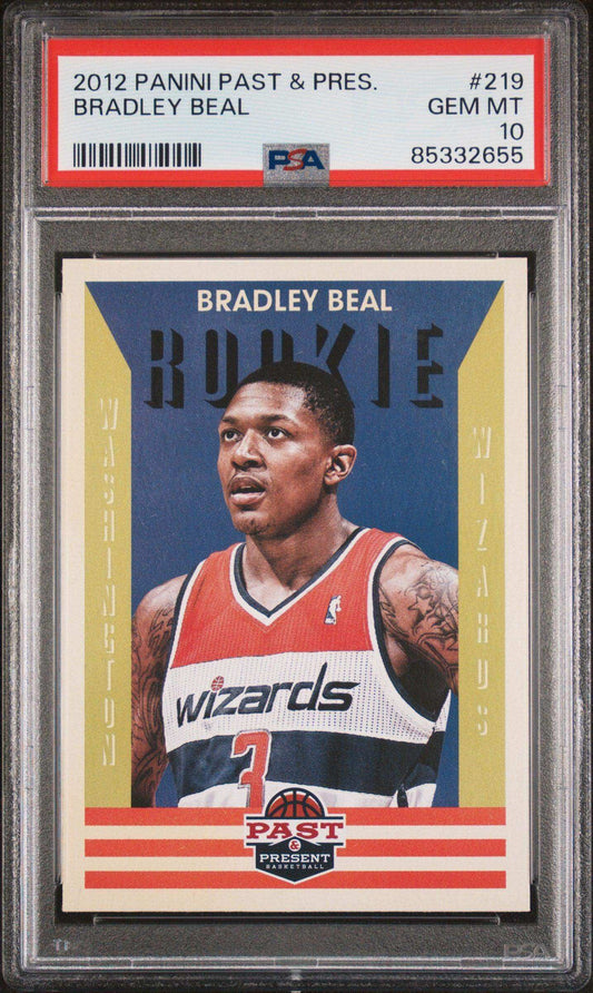 2012 Panini Past & Present Bradley Beal #219 PSA 10