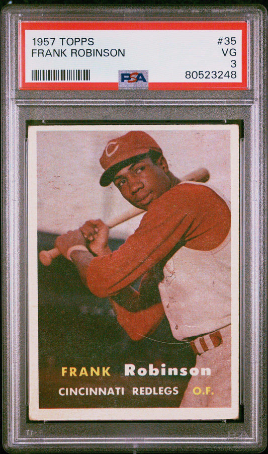 1957 Topps Frank Robinson #35 PSA 3