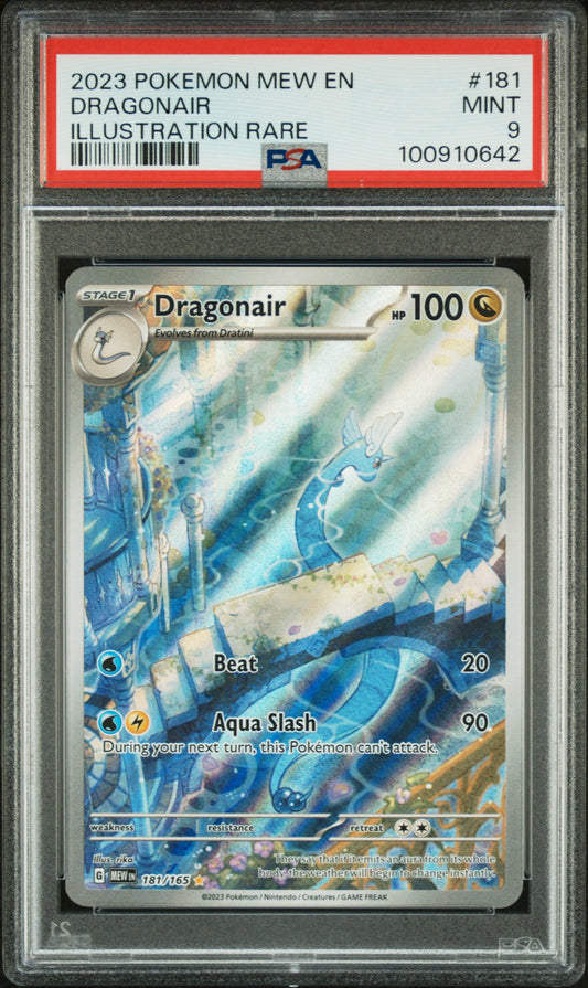 PokéMon TCG Dragonair #181 Illustration Rare PSA 9