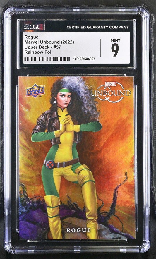 2022 Marvel Unbound (2022 Upper Deck) Rogue #57 CGC 9