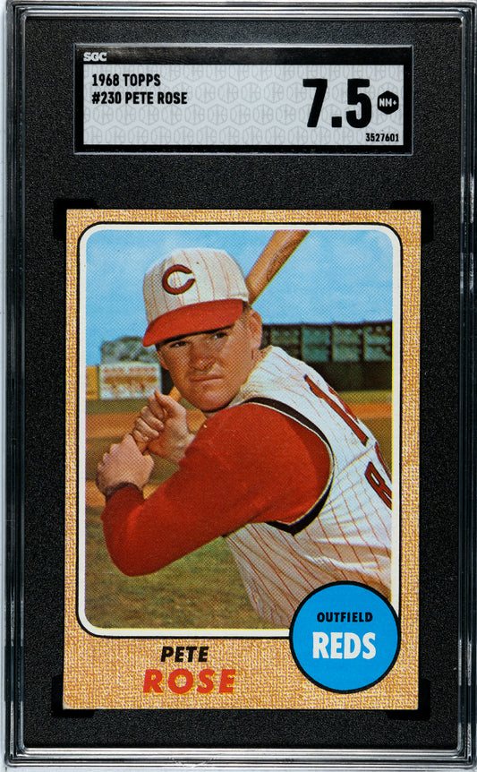 1968 Topps Pete Rose #230 SGC 7.5