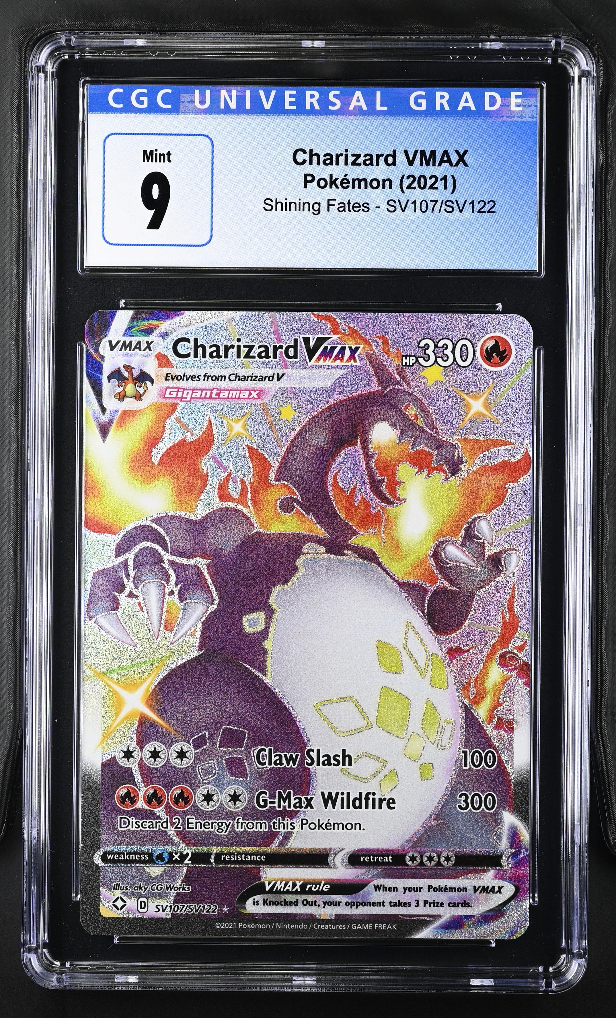 Popular Charizard Vmax SV107