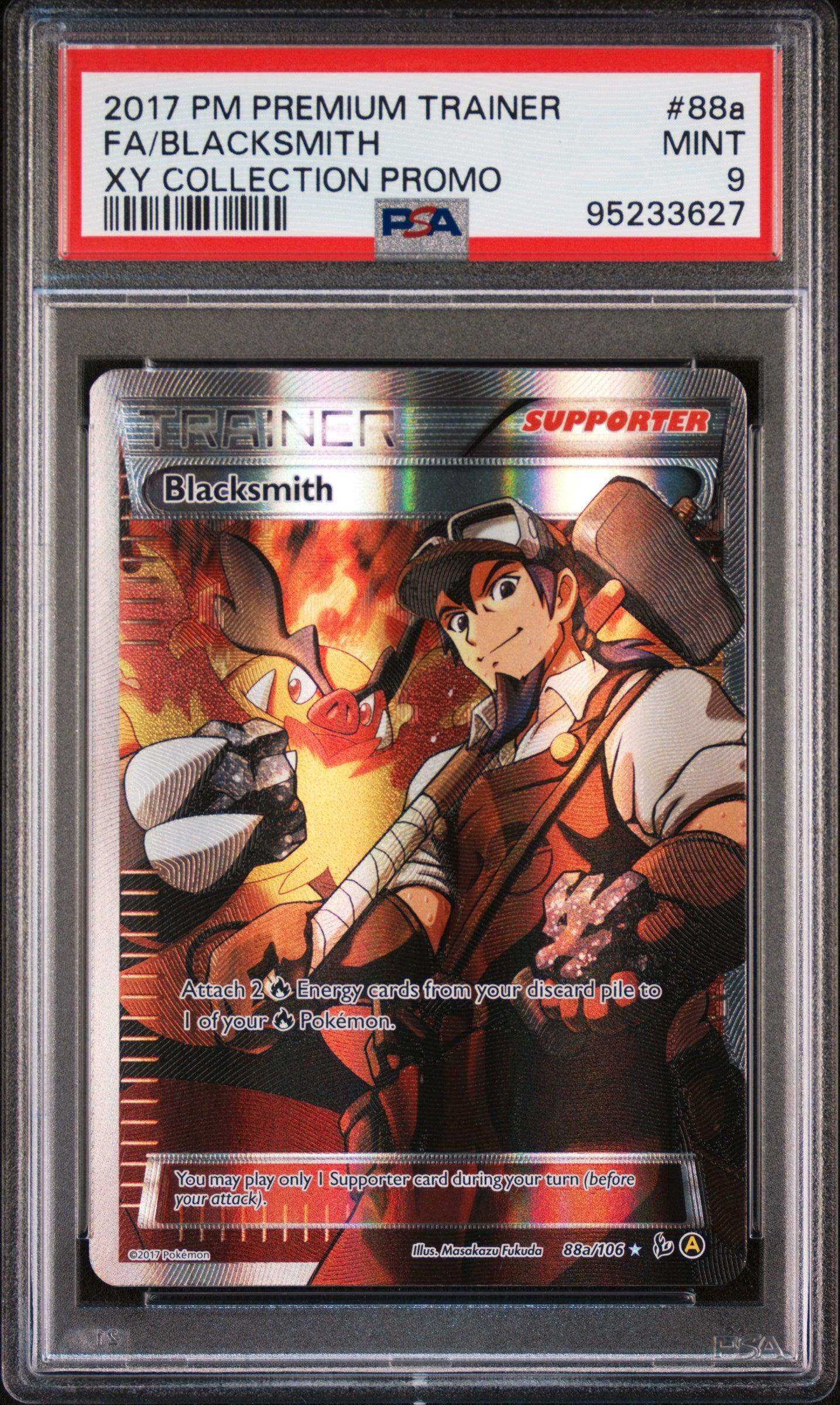 PokéMon TCG Blacksmith Fa #88a Xy Collection Promo PSA 9