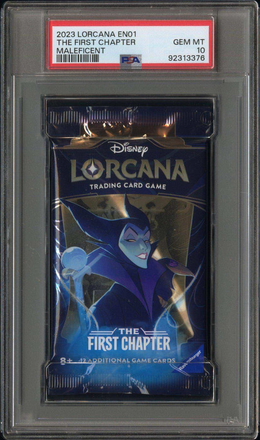 2023 Lorcana The First Chapter Pack The First Chapter Maleficent PSA 10