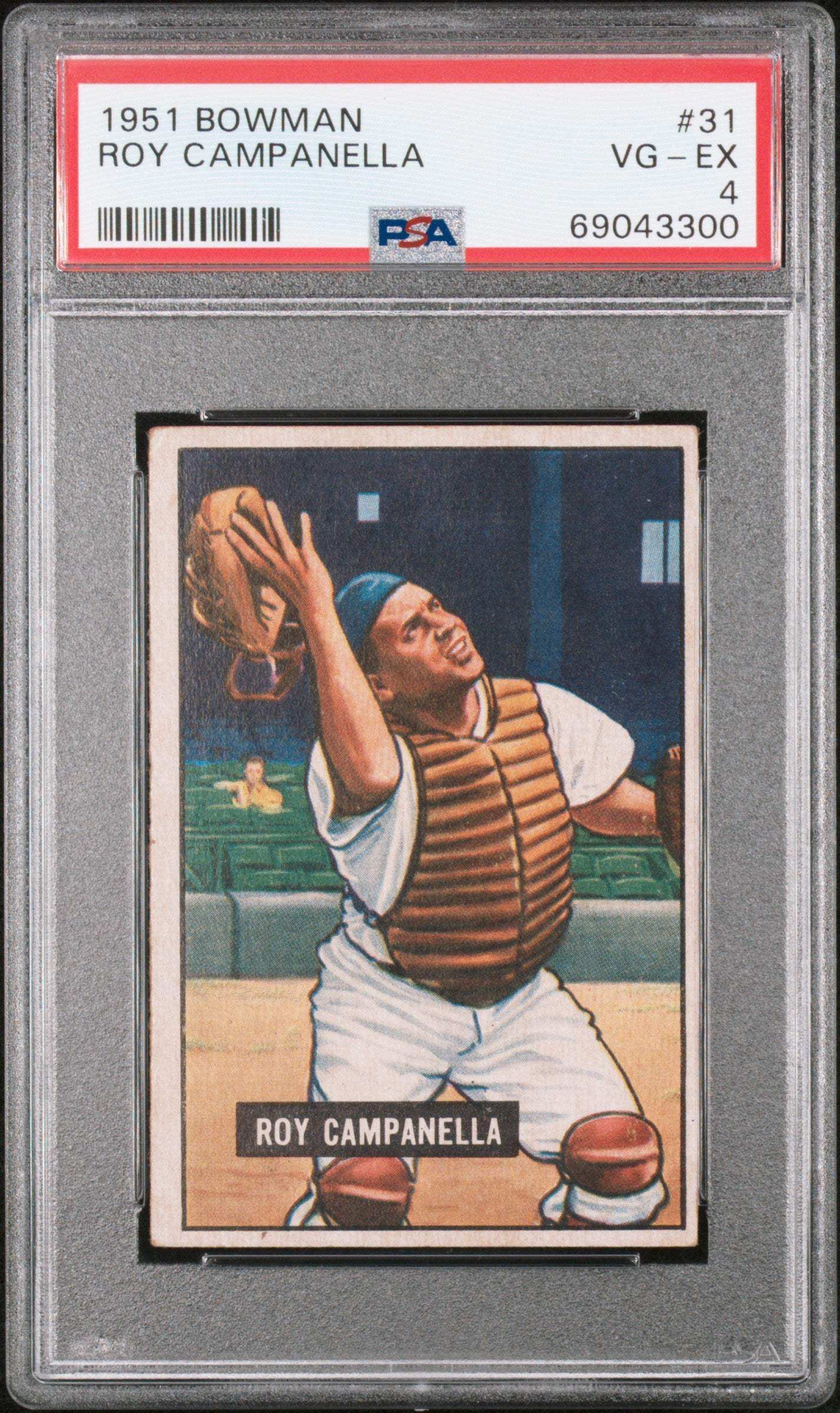 1951 Bowman Roy Campanella #31 PSA 4