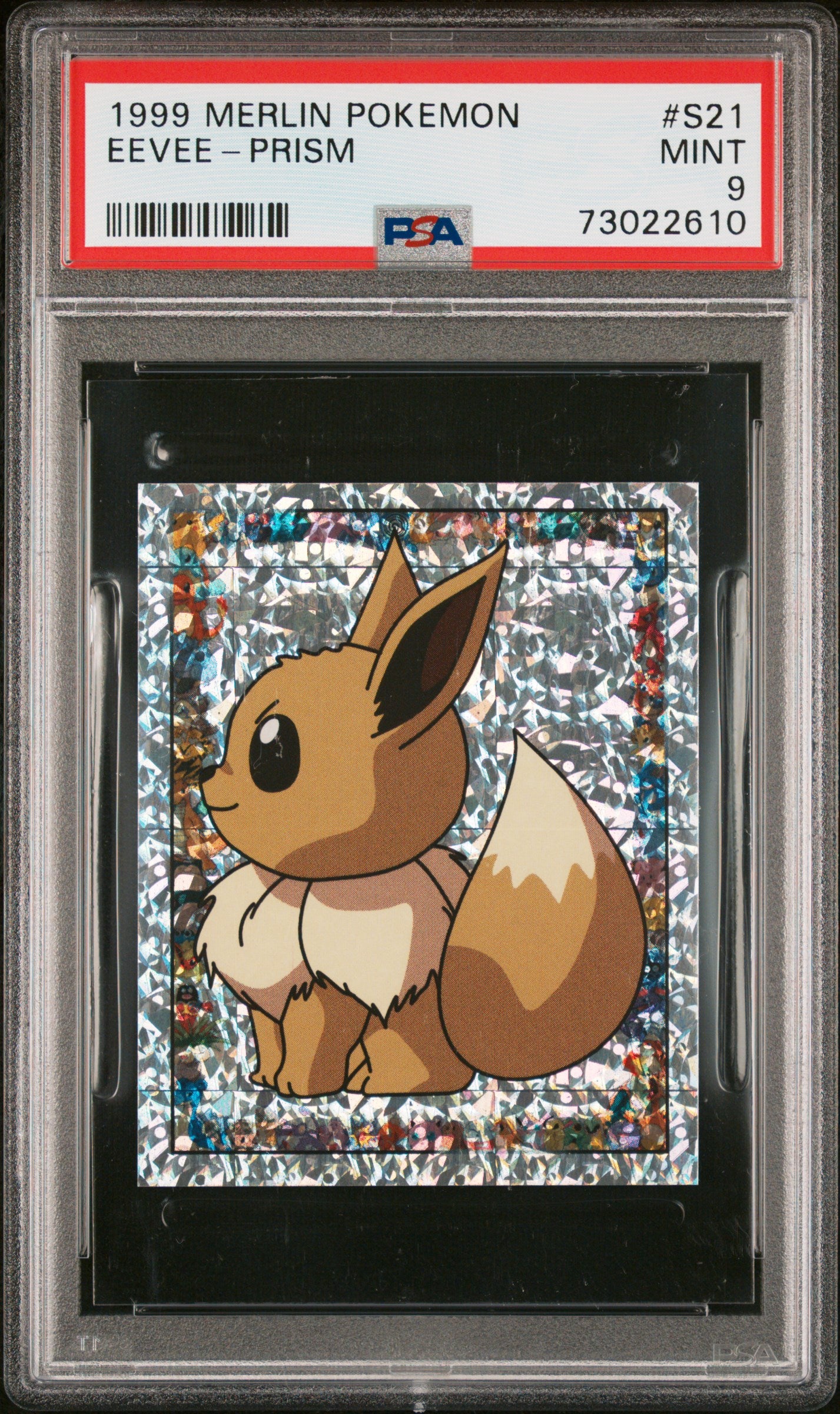 PokéMon TCG Eevee-Prism #S21 PSA 9