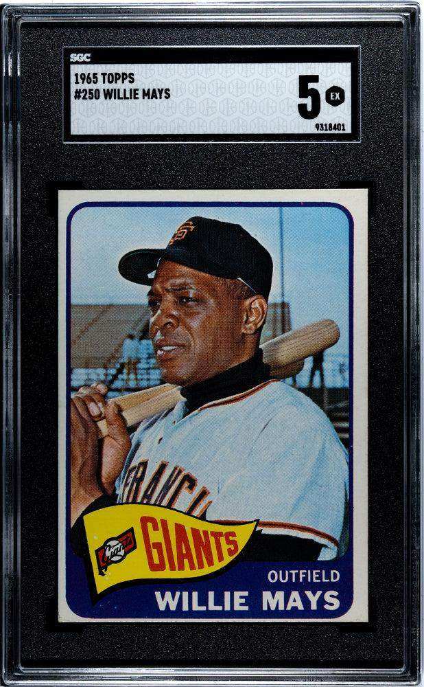 1965 Topps Willie Mays #250 SGC 5