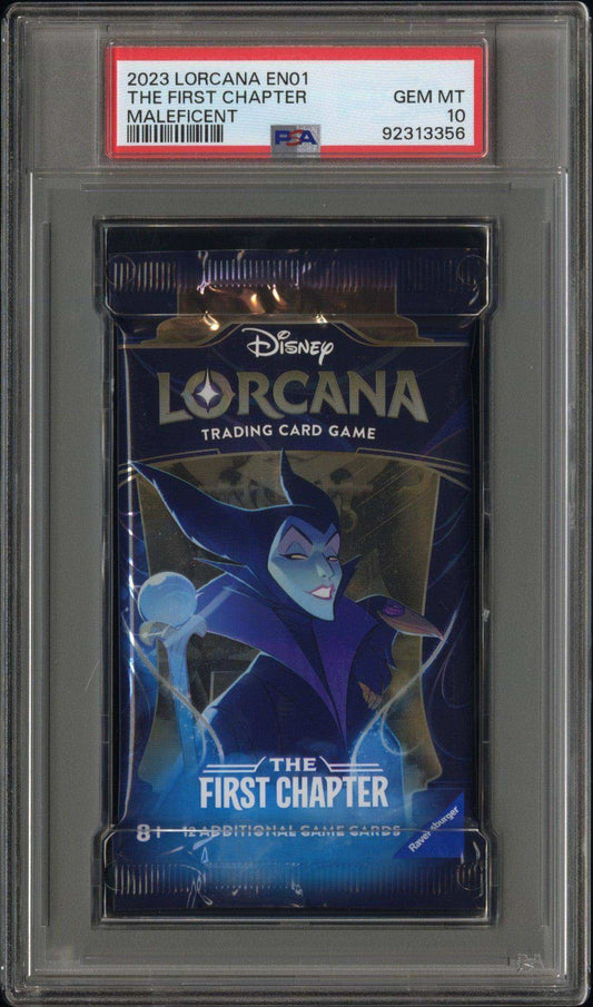 2023 Lorcana The First Chapter Pack The First Chapter Maleficent PSA 10