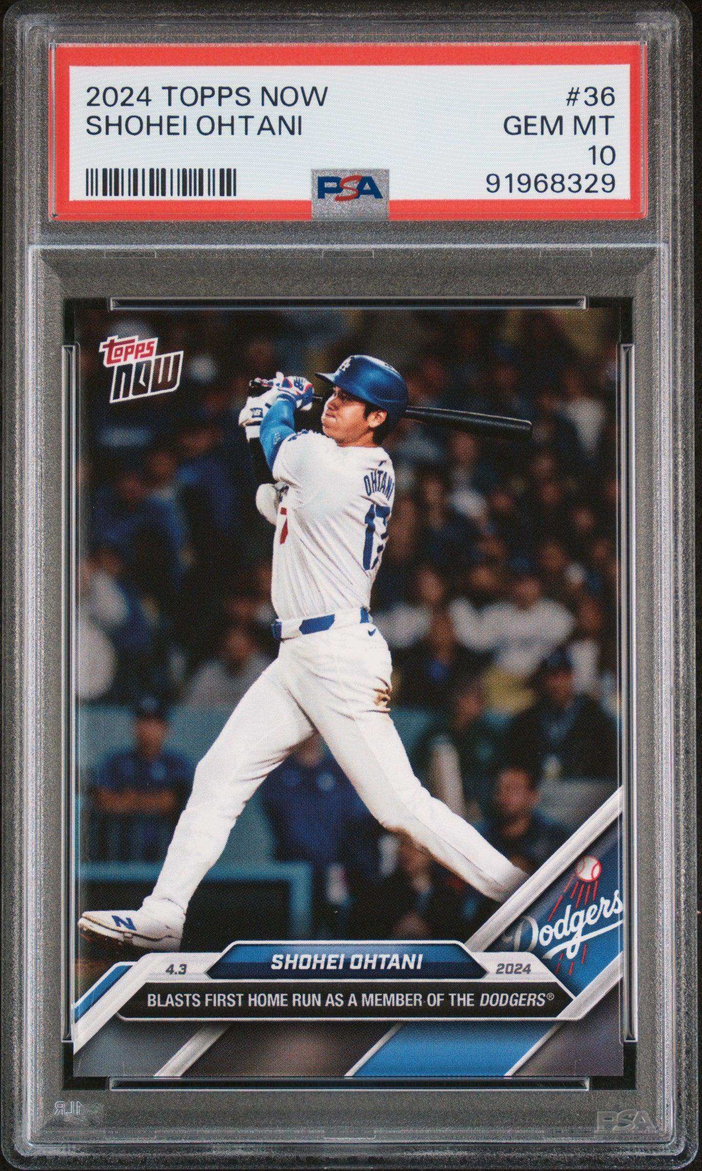 2024 Topps Now Shohei Ohtani #36 PSA 10