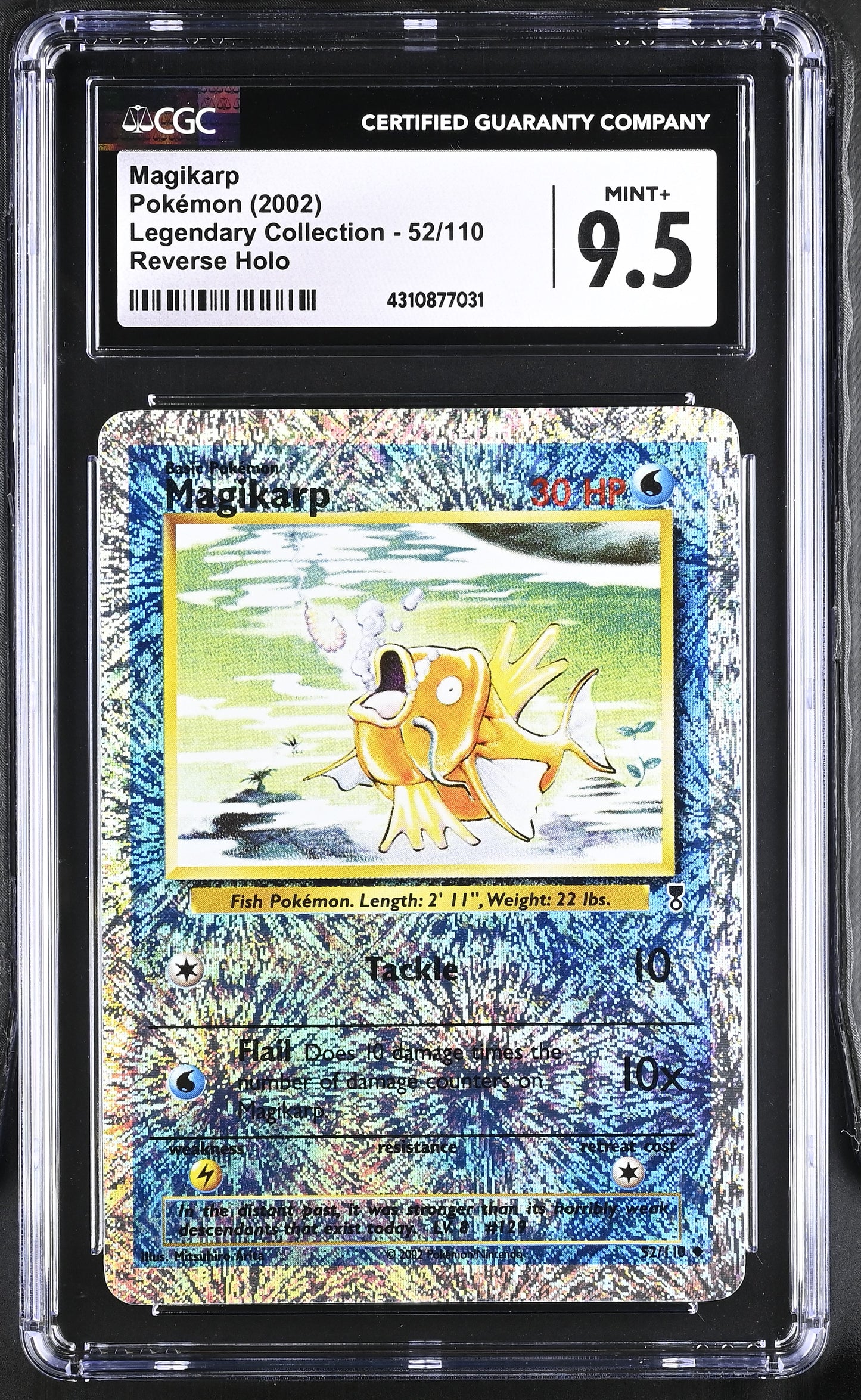 Pokémon Magikarp #52/110 English CGC 9.5