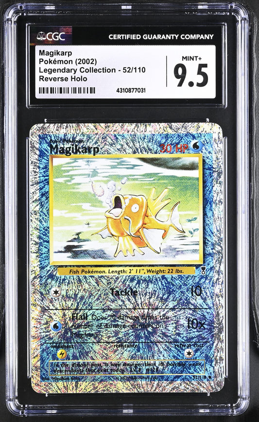 Pokémon Magikarp #52/110 English CGC 9.5