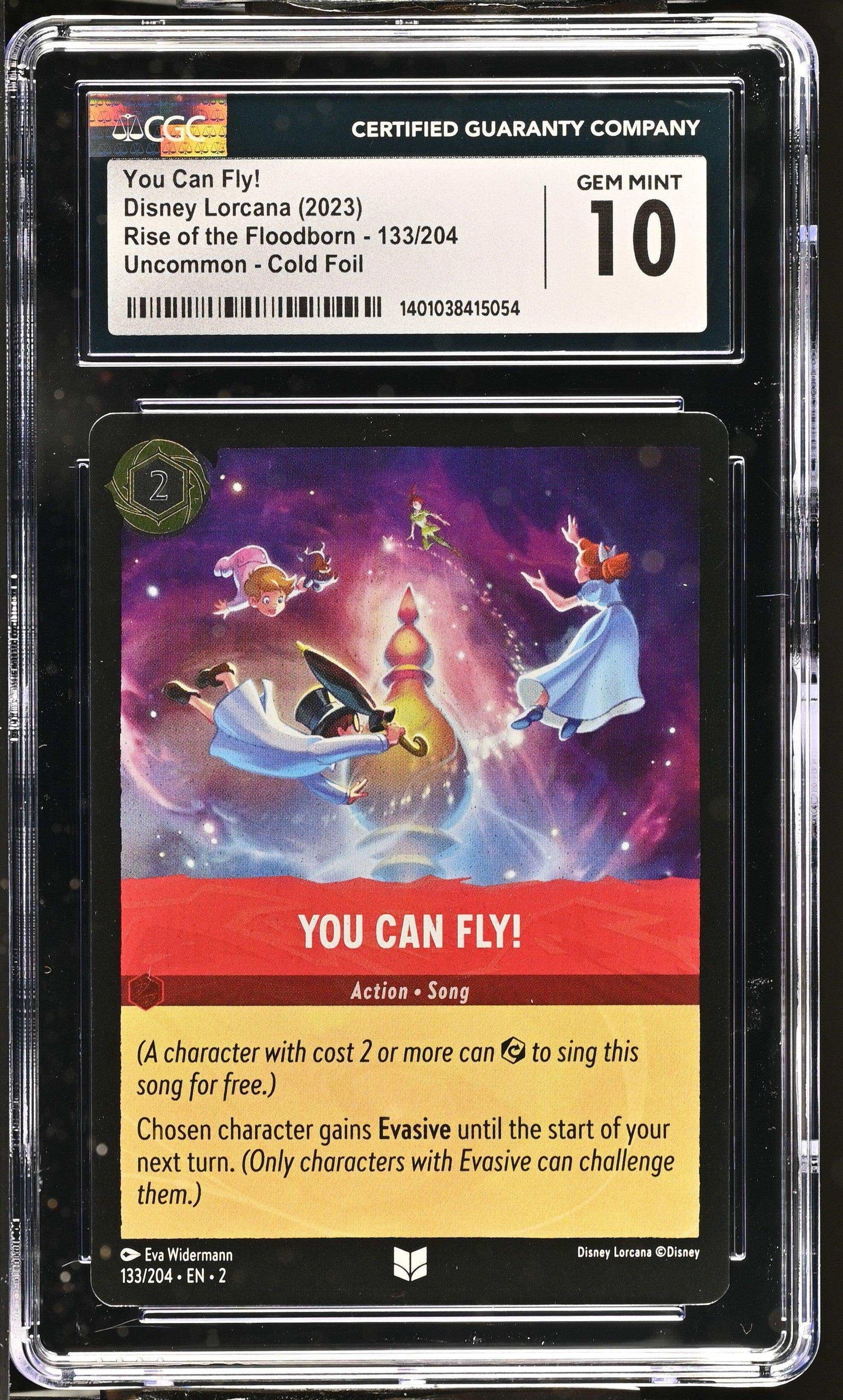 Disney Lorcana TCG You Can Fly! #133/204 English CGC 10