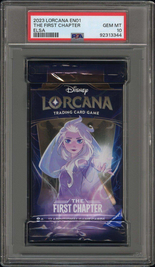 2023 Lorcana The First Chapter Pack The First Chapter Elsa PSA 10