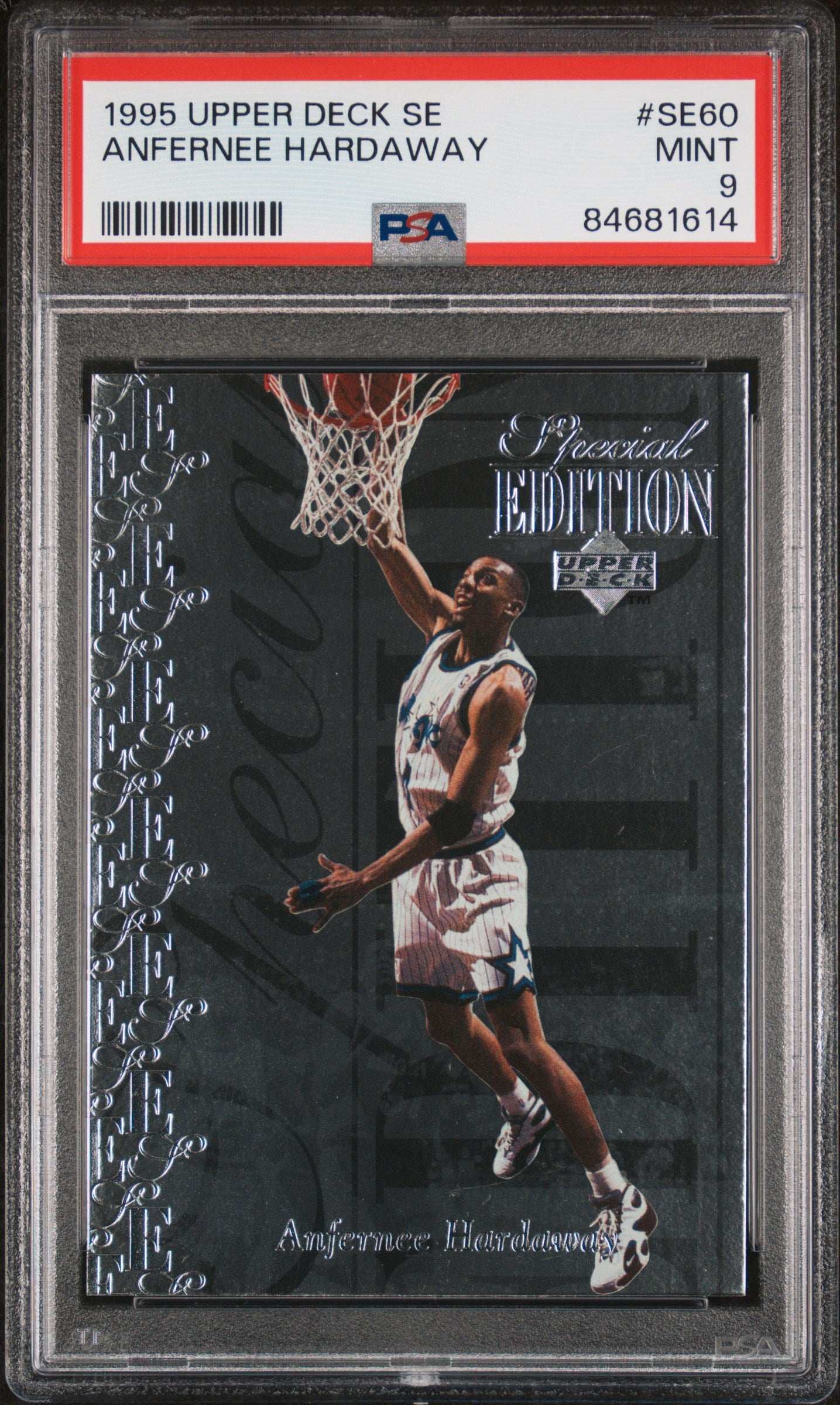 1995 Upper Deck Special Edition Anfernee Hardaway #SE60 PSA 9