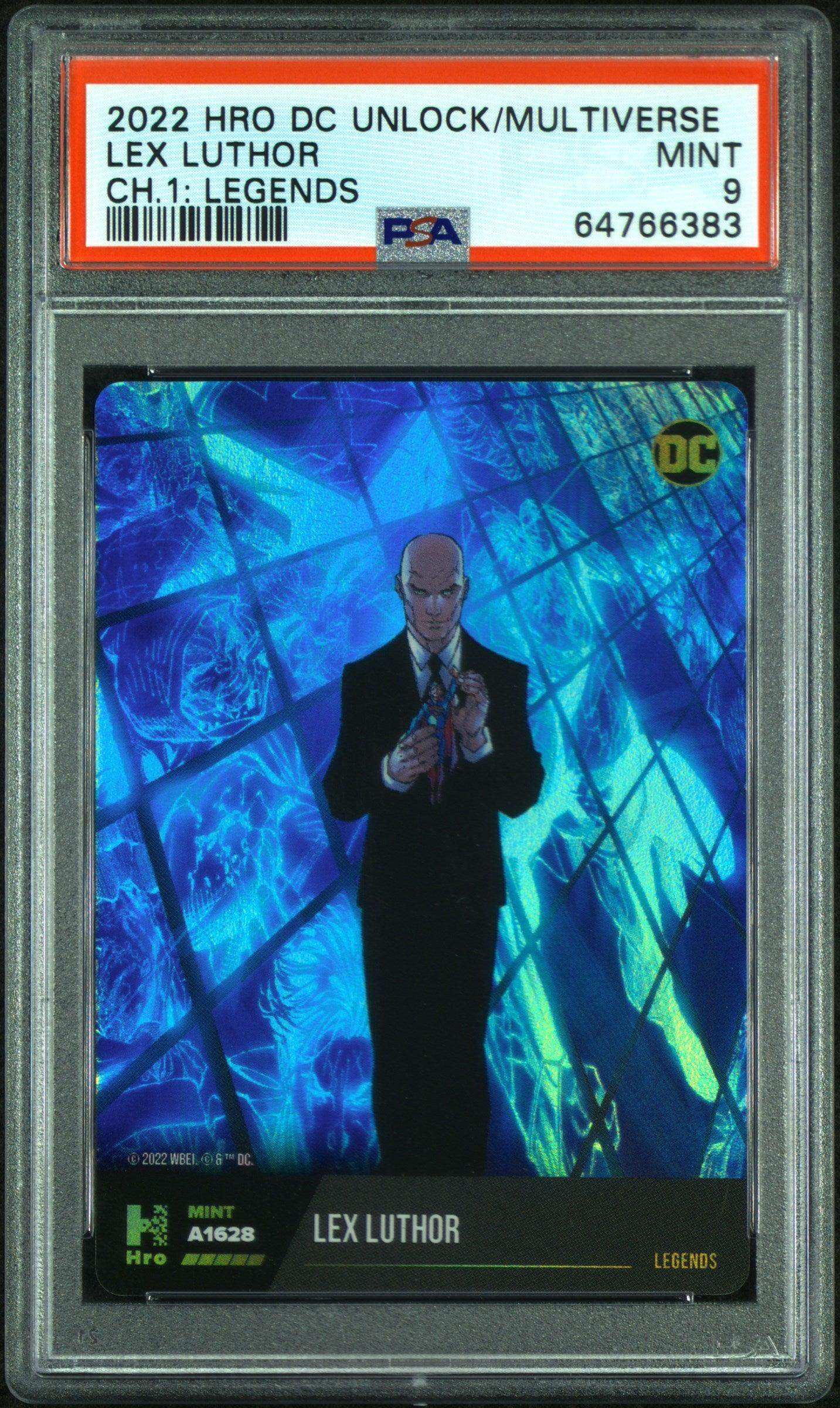 2022 Hro DC Unlock The Multiverse Chapter 1 Lex Luthor PSA 9