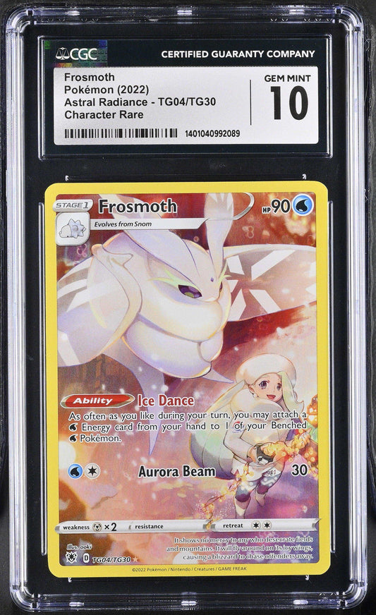 Pokémon Frosmoth #TG04/TG30 English CGC 10